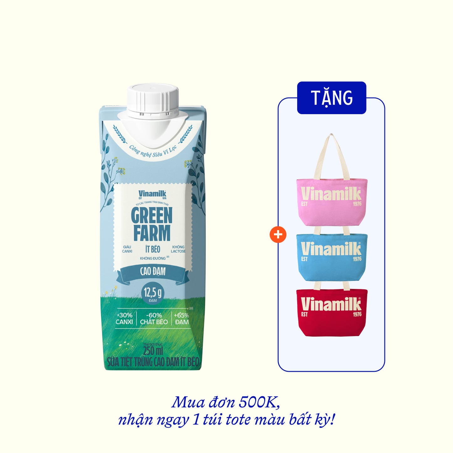 Green Farm – High-Protein, Low-Fat Fresh Milk
