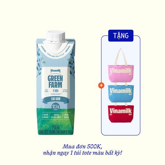 Green Farm – High-Protein, Low-Fat Fresh Milk
